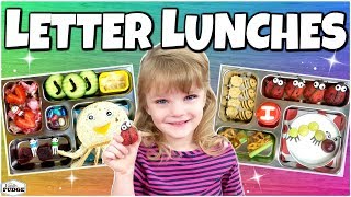 ABC LUNCH IDEAS! ? Letter Themed Lunches for KIDS