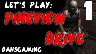 Let's Play Pineview Drive Indie Horror Game - Part 1 - Dansgaming HD Walkthrough PS4