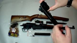 Винтовка  JF-15 KAR98 / M14 Обзор Airsoft Gun Review
