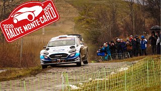 RALLYE MONTECARLO 2020 | DAY 2 | Wet & Slippery Condition