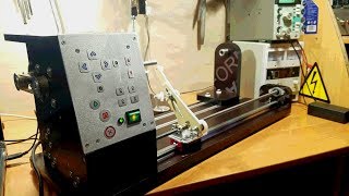 Самодельный намоточный станок с ЧПУ Финал