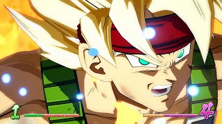 Dragon Ball FighterZ DLC - Bardock vs Broly Gameplay: Bardock Goes Super Saiyan!