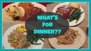 OUR DINNERS! FEB 1-9 *MEATLESS MEALS*