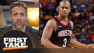 Max addresses Chris Paul after drama between Rockets-Clippers | First Take | ESPN