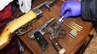 Полиция изъяла арсенал оружия времен Великой Отечественной войны
