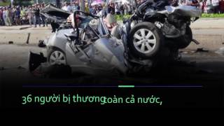 Hơn 100 người chết do tai nạn giao thông trong dịp Tết
