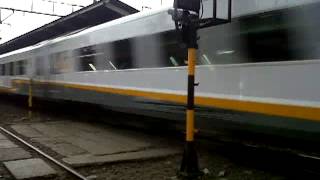 KA Bima langsung Stasiun Bekasi with semboyan 35