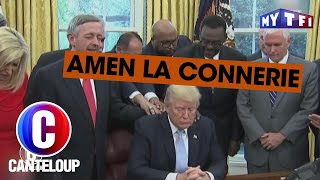 Donald Trump : "Mon seigneur, je veux être moins con"
