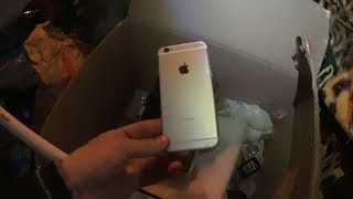 Мои находки в мусорных баках! Нашел iphone 6! Смартфон самсунг и многое другое!