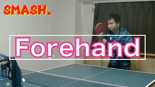 [Table Tennis] Forehand(Course)/TAKUJIN