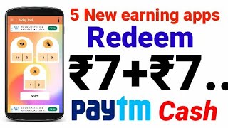 Earn ₹7 payTM cash ! Instant payment ! 25.09.19 ! 5 New Apps ! Tech money tamil