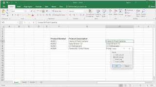 How to Remove extra Spaces from Cell data in Excel 2016