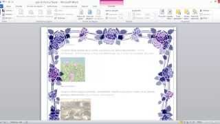 Como hacer Bordes de pagina personalizados en Word 2010