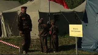 Школьники прочувствовали военный быт в летнем лагере на Бородинском поле