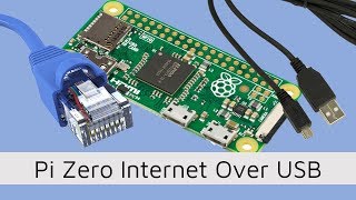 Connect Pi Zero to Internet Over USB Ethernet Connection