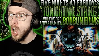 Vapor Reacts #831 | [SFM] HUGE MULTIVERSE ANIMATION "Tonight We Strike" by BonBun Films REACTION!!