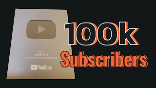 UNBOXING 100K SUBSCRIBER SILVER PLAY BUTTON & Why You Should Start A YouTube Channel TODAY!!
