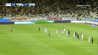 ΑΕΚ-Ολυμπιακός 3-2 FULL GAME HD 5η Άγ. 24-9-2017