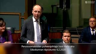 Halla-aho, Suomen talous on kuralla