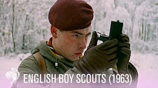 English Boy Scouts Brave The Snow (1963) | Vintage Fashion