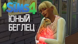 The Sims 4 | Челлендж "Юный беглец" #9 |  НАШ ХРАБРЫЙ КОТ