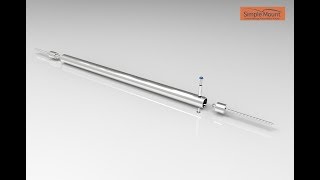 Fenstersicherung Simple Mount, Fenstereinbruchschutz hocheffizient