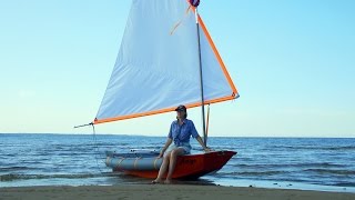 Dinghy Sailing Holidays: Under Lateen Sail - Part 3 / Прогулочный швертбот под латинским парусом