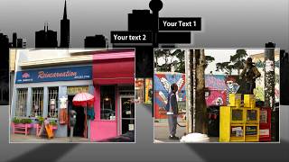 Photodex Proshow Producer Template CIty Walk by Outsidetheboxstyles.com