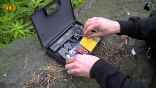 Gletcher CLT 1911 Зарядка магазина и подготовка к стрельбе Colt 1911