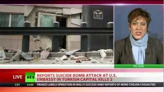 Turkey blast: Suicide bomber strikes US Embassy in Ankara