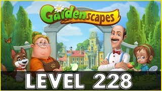 Gardenscapes Level 228 | No Boosters