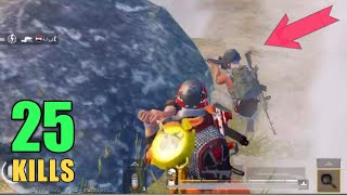 FUNNIEST MOMENT IN PUBG | 25 KILLS SOLO VS SQUAD | PUBG MOBILE