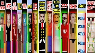 ТРЯСИ СМАРТФОН против РОБОТ ДОЛБ**Б против ГИГИ за ШАГИ VS МТС VS YOTA - Приколы Майнкрафт машинима