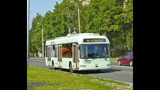 Троллейбус Минска БКМ-321,борт.№ 5504,марш.46 (21.01.2020)