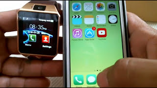 How to pair DZ09 Smart Watch to Iphone 5