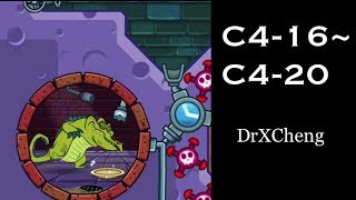 Where's My Water? (Cranky) Walkthrough - Level C4-16 to C4-20 [HD]