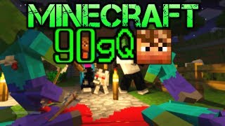 Minecraft: 90gQ - E12 - Enchanting & Grottor [svenska]
