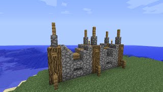 Как построить красивый забор в minecraft 1.5.2