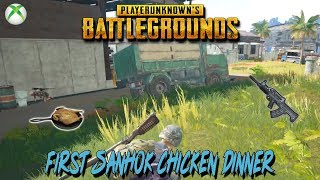 PUBG Xbox One - 1.0 Update Gameplay - First Sanhok Chicken Dinner (PlayerUnknown's Battlegrounds)