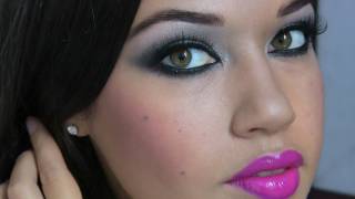 Kim Kardashian Smokey Eyes Makeup Tutorial​​​ | Eman​​​