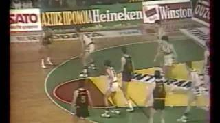 ARIS Thessaloniki - Partizan Belgrade 96-87 (1987-88)
