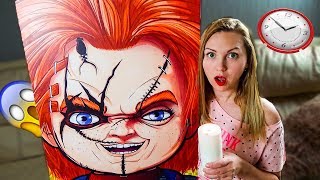 ВЫЗЫВАЕМ ПРИЗРАКОВ ДОМА В 3 ЧАСА НОЧИ ЧАКИ ПРИШЕЛ | МИСТИКА #13
