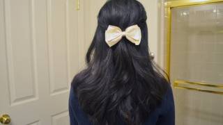 Romantic Braided Half Up With Loose Curls
