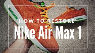 Nike Air max 1 restoration | Ebay steal | FB Orange Leopard
