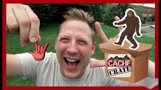 THE CACHE CRATE HELPED ME FIND BIGFOOT! (Geocaching)