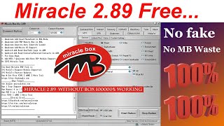 Miracle 2.89 Latest Crack | 2019 Latest version | without Box 100%