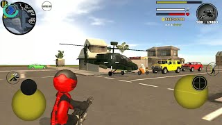 Stickman Rope Hero Vice Town Crime Simulator #12 (Naxeex LLC) Android Gameplay HD