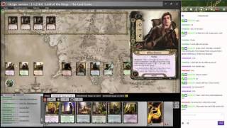 Across the Ettenmoors (3p) Lord of the Rings LCG, CotR Twitch Stream 10/6/2015