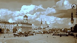 " Москва всегда торопится " на Каланчевке,  демобилизованные, бабы, мужики, 1918, кинохроника