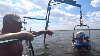Подводная вытяжка позвоночника/АРАБАТСКАЯ СТРЕЛКА /Азовское море 2018